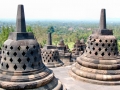 Borobudur - Stupas